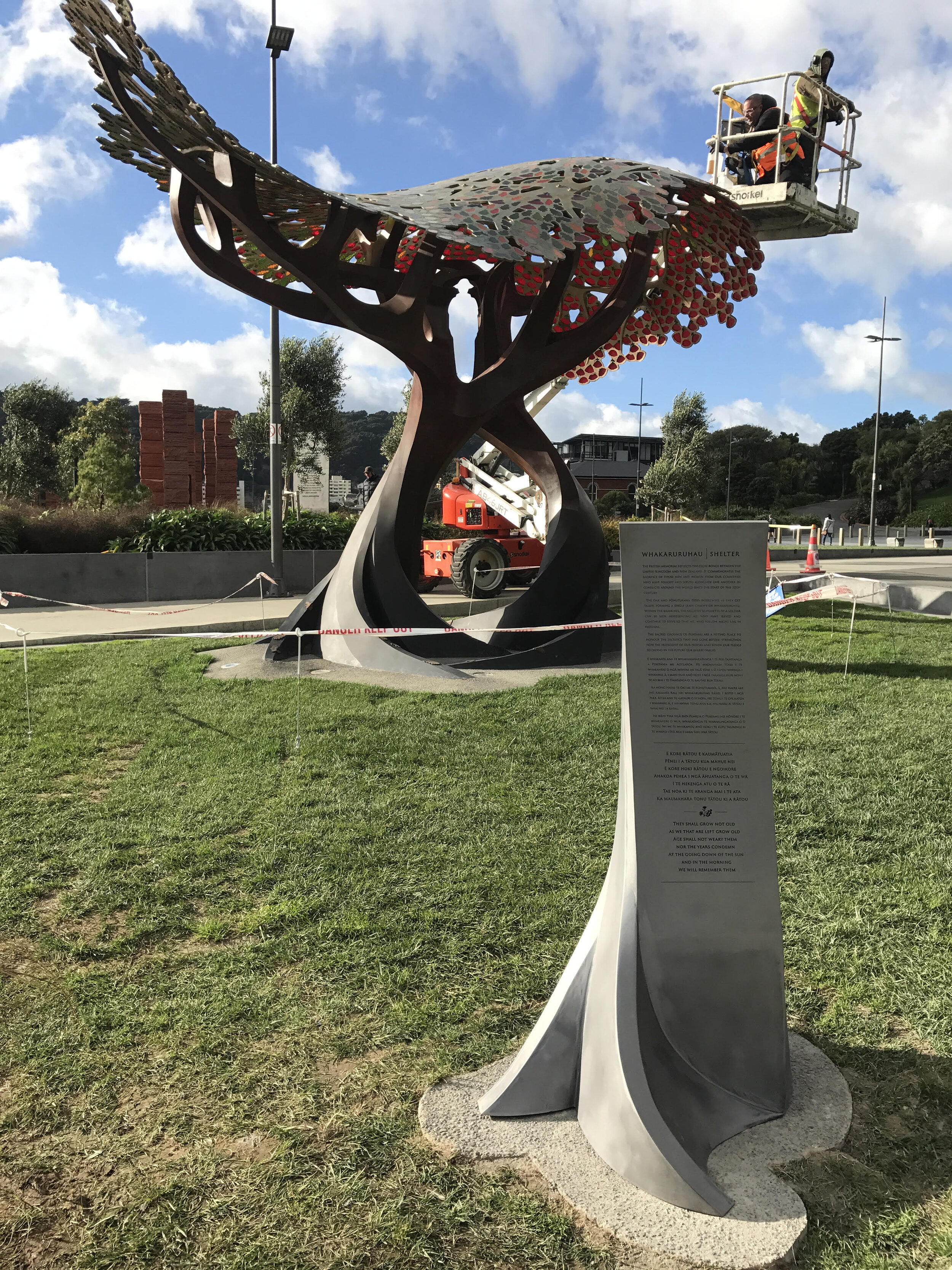 The British Memorial Tree.