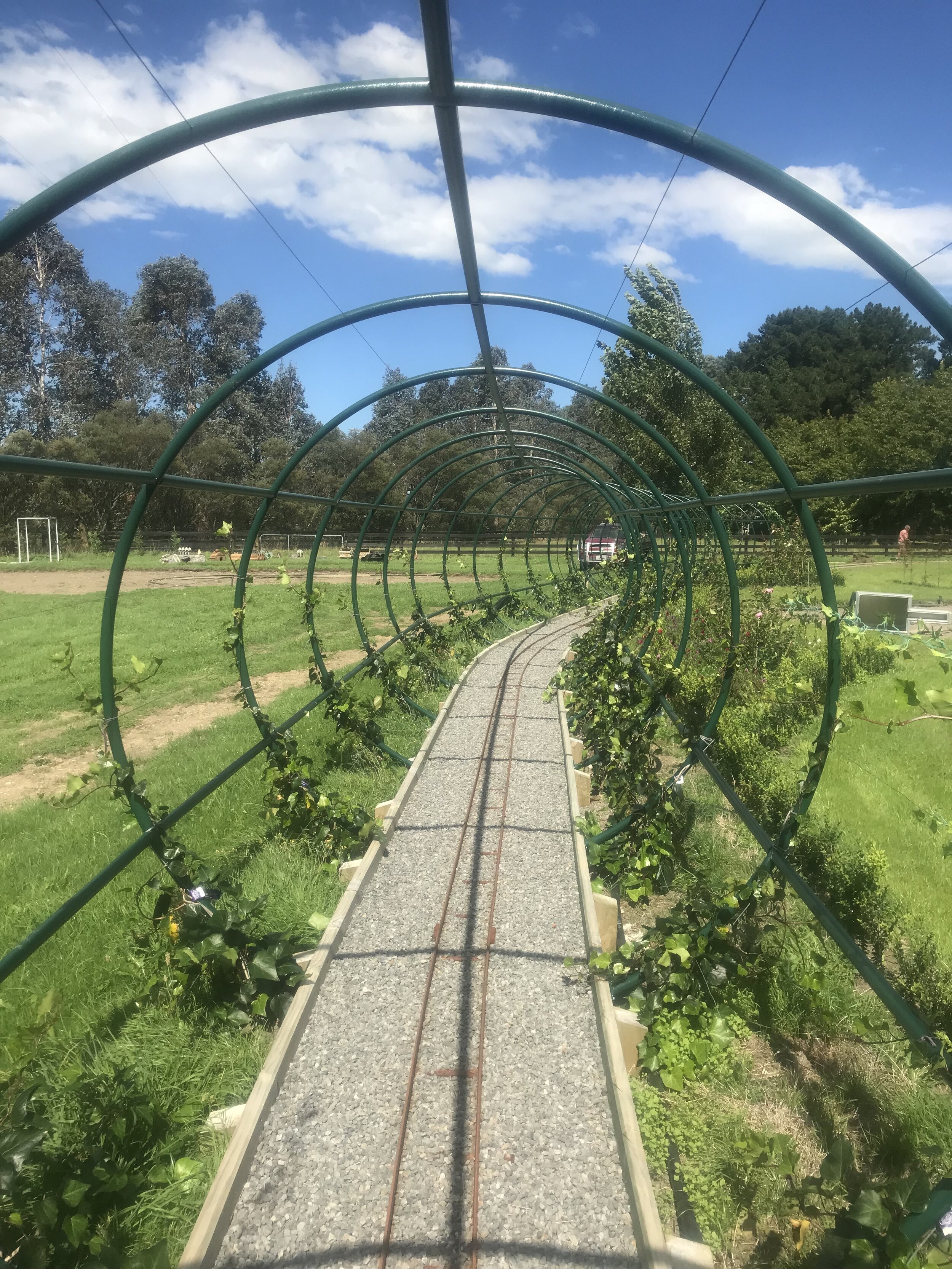 Miniature Train Tracks.