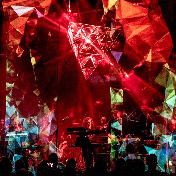 The Pyramid of light.